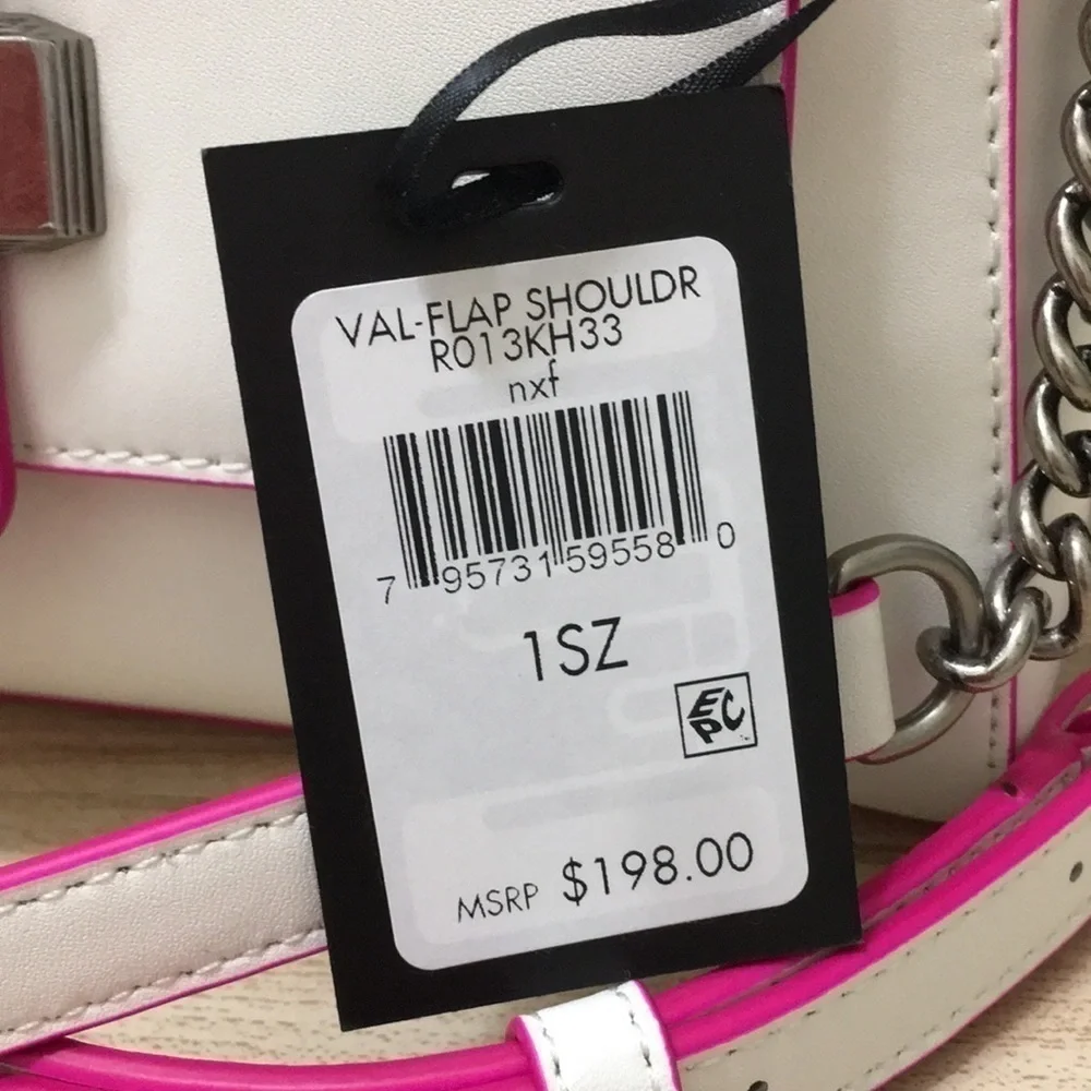 𝅺dkny Val Flap Shoulder Bag